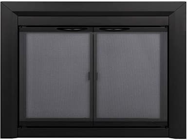 Pleasant Hearth Carlisle Fireplace Glass Door, Large (CL-3002)