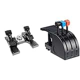 Logitech Pro Flight Rudder Pedals & Flight Throttle Quadrant