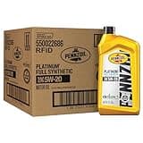 Pennzoil Platinum Full Synthetic 5W-20 Motor Oil (1-Quart, Case of 6)