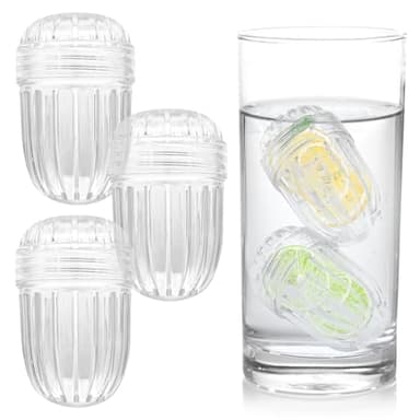 KCMOSGI 3 Pcs Fruit Infuser Insert, Replacement for Wide Mouth Bottles, Compatible with Stanley/ThermoFlask,CQGLQ