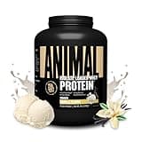 Animal Whey Isolate Protein Powder - Loaded for Pre & Post Workout Muscle Builder and Recovery with Digestive Enzymes for Men & Women - 25g Protein, Great Taste, Low Sugar - Vanilla 4 lbs