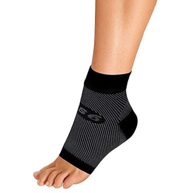 OrthoSleeve FS6 Foot Bracing (Single Sleeve) treats Plantar Fasciitis, Achilles Tendonitis and relieves heel pain in a soft, moisture-wicking fabric