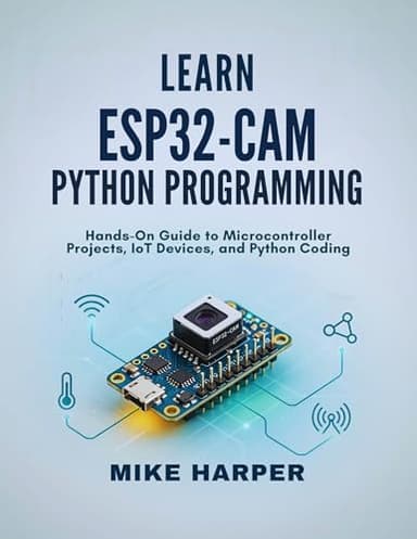 LEARN ESP32-CAM PYTHON PROGRAMMING: Hands-On Guide to Microcontroller Projects, IoT Devices, and Python Coding