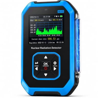FNIRSI GC-01 Geiger Counter Nuclear Radiation Detector,Curve Display