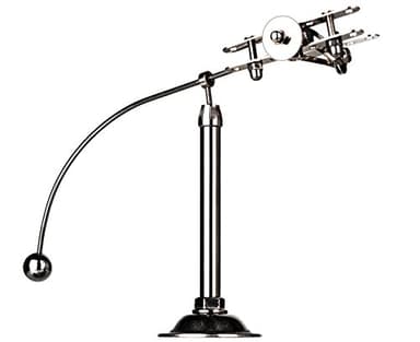 Sunnytech Steel Balance Plane Physics Toy Kinetic Art Balance Toy Balancing Decompressive Science Home Office Toy for Desk Decor WJ066