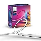 Philips Hue Play Gradient 65" Smart TV Light Strip - Flowing Multicolor LED Color-Changing TV BackLight - Sync with TV, Music, and Gaming - Requires Bridge and Sync Box - Control with App or Voice