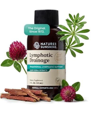 Nature's Sunshine Lymphatic Drainage Drops with Cleavers Extract - 60 Serv.