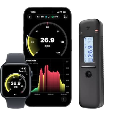 Smart Geiger Counter Radiacode 110 with Free Mobile App. Nuclear Radiation Detector