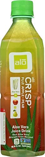 alo Aloe Vera Drink - Crisp - Fuji Apple and Pear - 16.9 oz