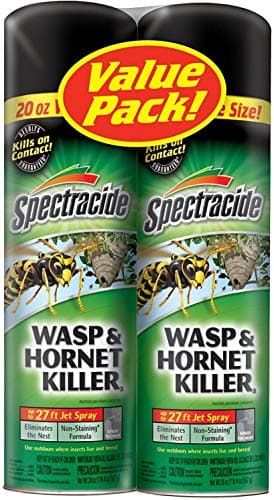 Spectracide Wasp and Hornet Killer Aerosol, 18.5 Ounce, 2-Pack