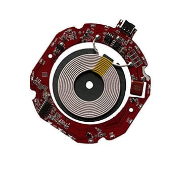 Taidacent Type C Car Mobile Phone Magnetic Qi Fast Wireless Charger/Charging/Charge Transmitter PCB Module 15W 10W 7.5W 5V 2A Input