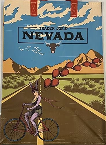2021 DESIGN Trader Joe's BAG Nevada reusable Shopping ECO tote/bag NWT