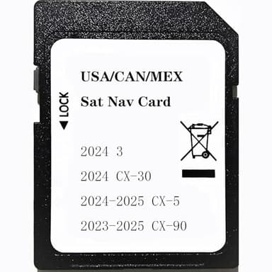 2025 Maps Updated Navigation SD Card Compatible with M-da 3 2024 / Cx-30 2024 / Cx-5 2024-2025 / Cx-90 2023-2025