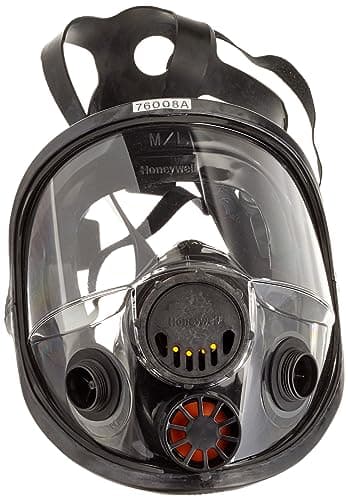 Miller Honeywell Safety Products 760008A Safety Products, 7600 Series Full Facepiece Respirator, Dual Cartridge, Medium/Large