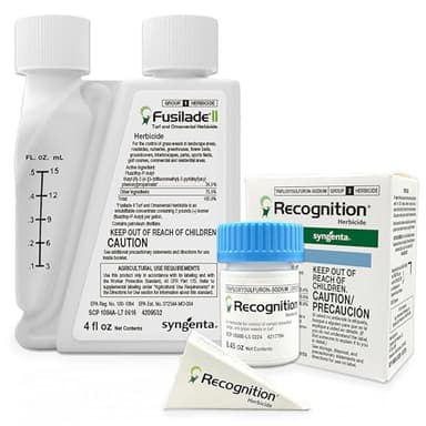 Syngenta Herbicide Bundle- Recognition Herbicide 0.45 oz Bottle + Fusilade II Herbicide 4oz Bottle