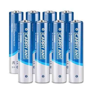 AA Rechargeable Batteries Lithium 8 Pack - 1.5V 3600mWh High Capacity Rechargeable AA Batteries, Li-ion Doubel A Batteries for Blink Outdoor Camera (1, AA1.5V 8PCS)