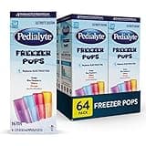 Pedialyte Electrolyte Solution Freezer Pops, Variety Pack, 16 Count (Pack of 4)
